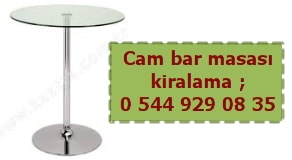stanbul cam bar kokteyl masas kiralama