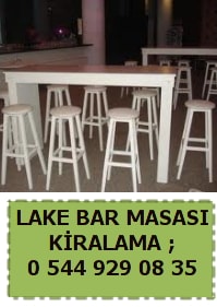 stanbul lake bar masas sandalyesi kiralama
