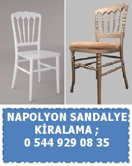 stanbul napolyon sandalye kiralama